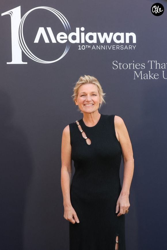 Anne-Élisabeth Lemoine - Photocall de la soirée des 10 ans de Mediawan à Paris le 2 juin 2026.

© Jack Tribeca / Bestimage