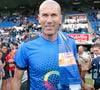 Il avait ensuite insisté sur l’importance de cette envie, qui l’accompagnait depuis longtemps : "C'est un truc que j'ai toujours eu dans la tête."

Zinédine Zidane (entraîneur du Real Madrid) lors du "Match des légendes" (match caritatif mi-foot, mi-rugby) au profit de l’association de P.Olmeta, "Un sourire, un espoir pour la vie", qui vient en aide aux enfants malades, au stade Chaban Delmas, Bordeaux, France, le 27 Mai 2019. © Patrick Bernard/Bestimage