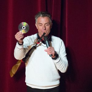 Gerard Holtz assiste au dévoilement du personnage de cire de Martin Fourcade au musée Grévin le 25 mars 2019 à Paris, France. Photo by Nasser Berzane/ABACAPRESS.COM
