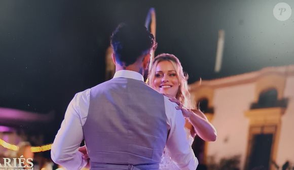 Mariage de Laury et Anthony lors de l'épisode de "Mariés au premier regard 2025" du 7 avril, sur M6