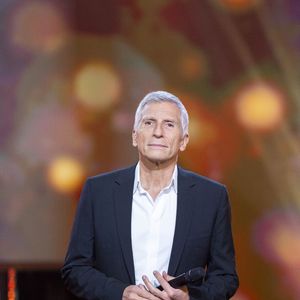 Exclusif - Nagui sur le plateau de l’émission “Unis pour Mayotte” diffusée en direct sur France 2, qui a permis de récolter plus de 5 millions de dons le 17 décembre 2024.
© Pierre Perusseau / Bestimage