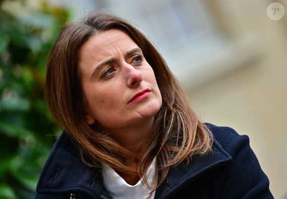 Marine Tondelier, Secrétaire nationale d'Europe Écologie Les Verts - Les responsables politiques quittent Matignon après un entretien avec le premier ministre à propos du prochain gouvernement le 17 décembre 2024.

© Christian Liewig / Bestimage