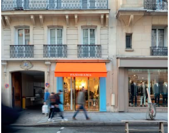 La devanture de Panorama Mundi à Paris, publiée sur Instagram le 16 août 2025.