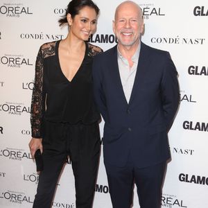 Bruce Willis, Emma Heming à la soirée "Glamour 2014 Women Of The Year Awards" à New York, le 10 novembre 2014 (FAMEFLYNET / BESTIMAGE).