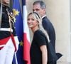 A savoir Chérie 25.
Rodolphe Saadé (Pdg de CMA-CGM) et sa femme Véronique Albertini-Saadé - Arrivées au dîner d'état au palais de l'Elysée à Paris donné en l'honneur du roi et de la reine de Danemark le 31 mars 2025.
© Jacovides / Moreau / Bestimage