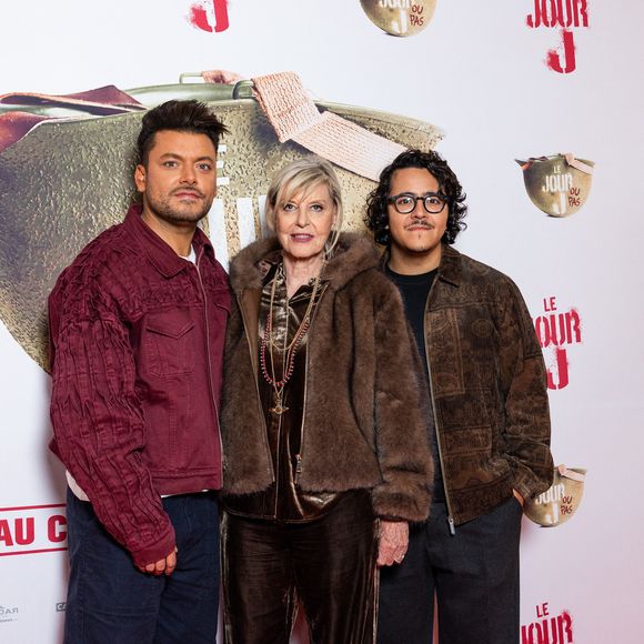 Kev Adams, Chantal Ladesou, Brahim Bouhlel - Première du film "Le Jour J" à Paris, le 9 octobre 2025.
© Julien Sarkissian/Bestimage