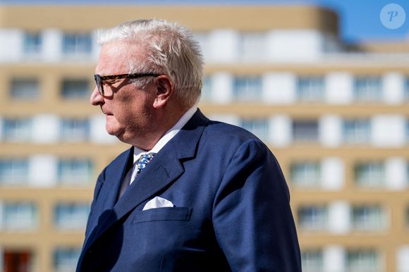 Le Prince Laurent de Belgique photographié lors de l'inauguration officielle d'un nouveau dispensaire pour animaux de compagnie par la Fondation Prince Laurent et la Ville de Bruxelles, à Bruxelles, le lundi 29 septembre 2025. ©ABACAPRESS.COM