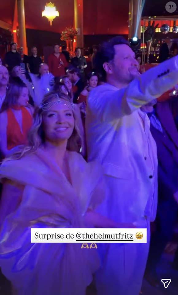 À la sortie de la paroisse, les jeunes mariés ont poursuivi la fête dans une grande salle parisienne.

Mariage d'Eric Antoine et Gennifer Demey sur Instagram.

Photo : Instagram