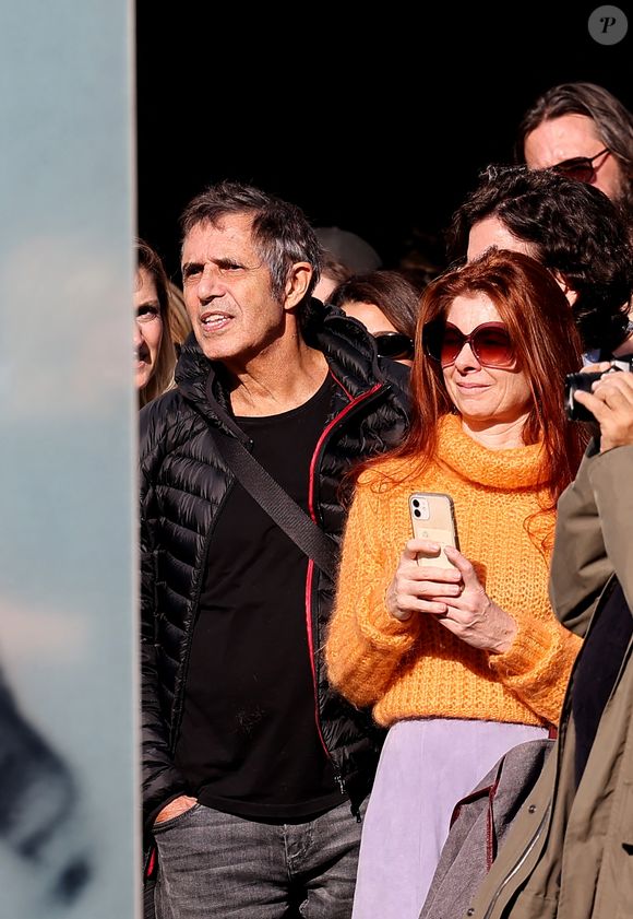Julien Clerc et sa compagne Hélène Grémillon dans le cadre de la 16ème édition du Festival Lumière de Lyon, France, le 19 octobre 2024.
© Dominique Jacovides/Bestimage