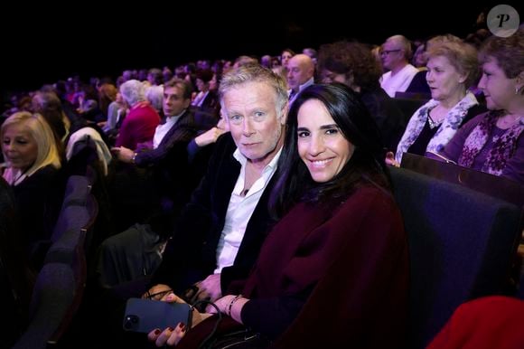 Exclusif - Franck Dubosc et sa femme Danièle - Triomphe pour Dany Brillant ce Jeudi 6 mars à la salle Pleyel, pour la première date parisienne (Complet) de son show "best of Tour 2025" de ses plus grands titres ! De Saint germain des prés à Rome en passant par Cuba, du son big band à la folie des rythmes des années 70.
En tournée dans toute la France En 2025 et de nouveau à Paris le 15 février 2026 pour un concert à L’Olympia. Son dernier album Seventies est toujours disponible. © Jack Tribeca/Bestimage