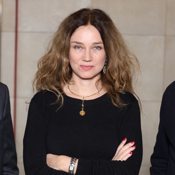 Exclusif - Marine Delterme lors de la nomination de Stéphane Bern comme Pape du Patrimoine lors de la Saint Clément au restaurant Alain Ducasse Baccarat, à Paris, France, le 20 novembre 2025. © Denis Guignebourg/Bestimage