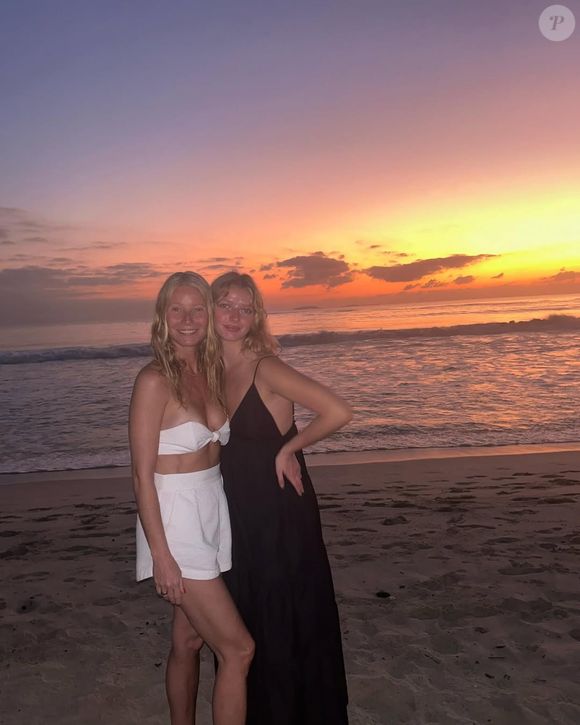 Gwyneth Paltrow et sa fille Apple Martin immortalisée sur Instagram