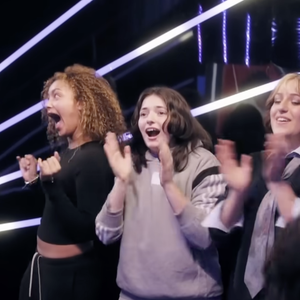 Alice dans l'émission "The Voice" TF1
