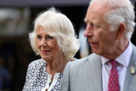 Le roi Charles III d'Angleterre et Camilla Parker Bowles, reine consort d'Angleterre, visitent le Sandringham Flower Show 2025.
Crédit : Chris Radburn/WPA-Pool/Bestimage
