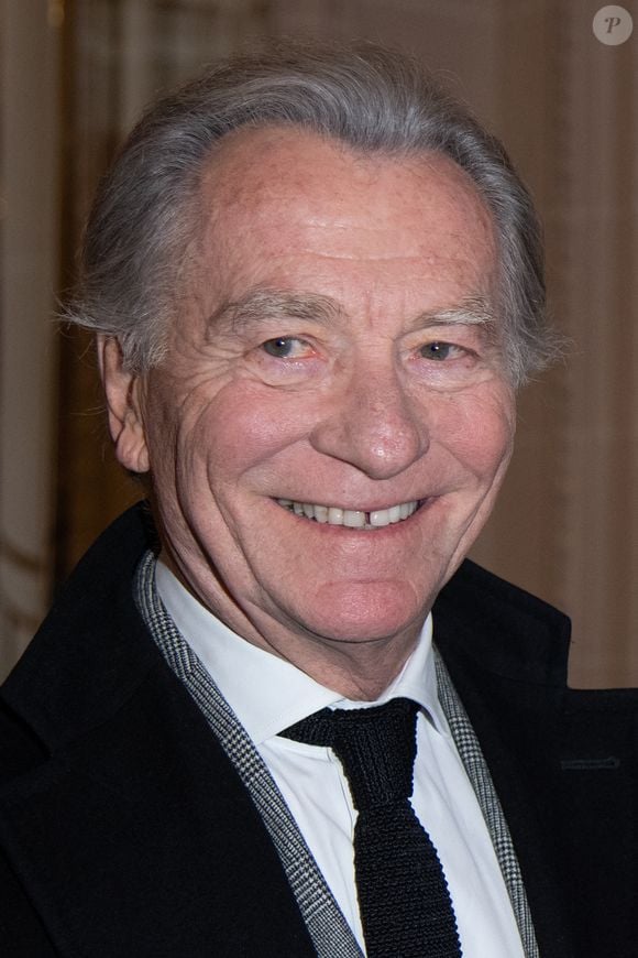 William Leymergie lors du Gala Stethos D'Or 2023 à l'Hôtel George V le 27 mars 2023. Marechal Aurore/ABACA