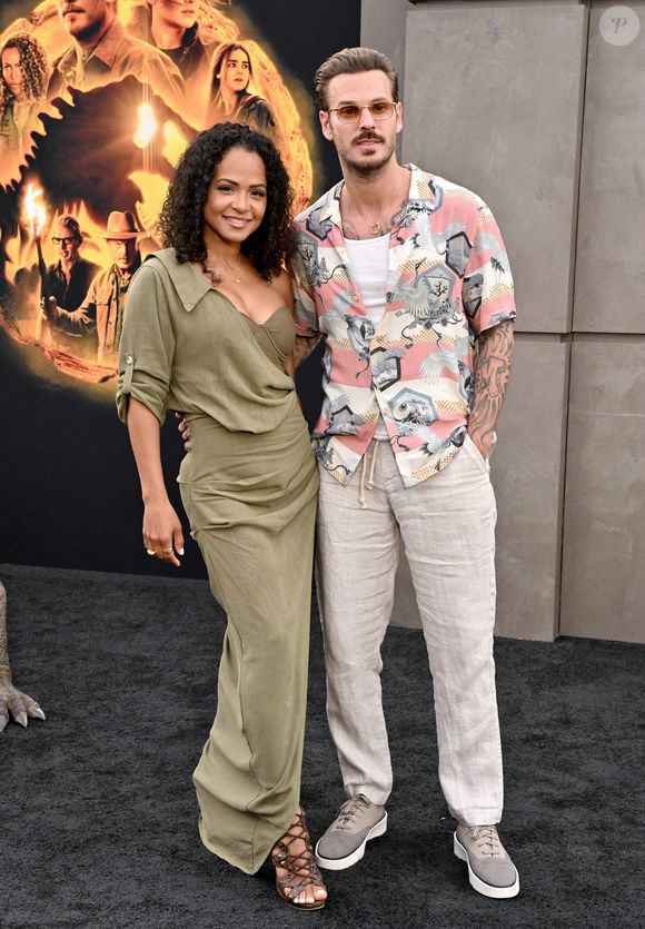 Papa et beau-père comblé, Matt Pokora affirme que ses enfants lui permettent d’oublier tous les tracas du quotidien.

Christina Milian et M Pokora (Matt Pokora) à la première du film "Jurassic World Dominion" à Los Angeles.  Photo par Bestimage