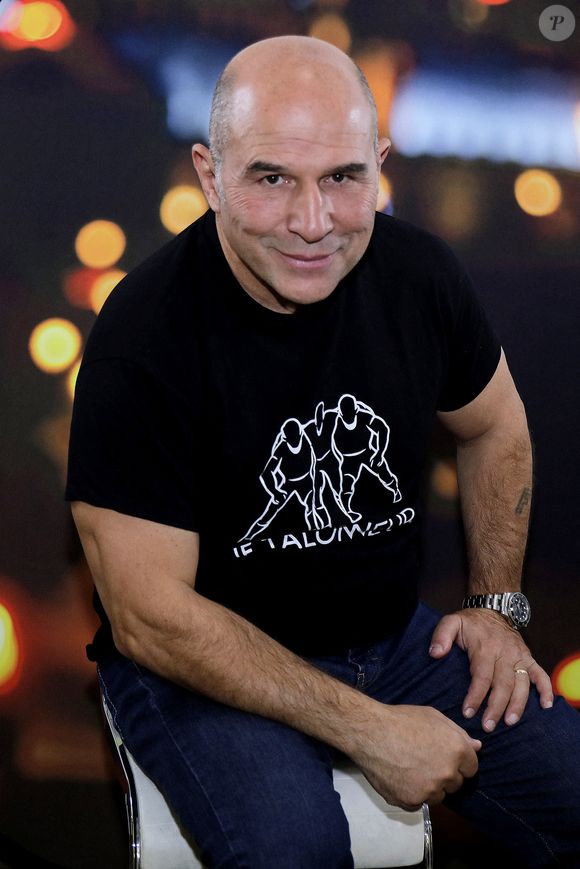 Exclusif - Portrait de Vincent Moscato, lors de l'enregistrement de l'émission "L'Instant de Luxe". 14 octobre 2021 © Cédric Perrin / Bestimage