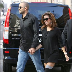 Eva Longoria et Tony Parker à Paris, le 20/09/2010 © GENGIS BORDENAVE / BESTIMAGE