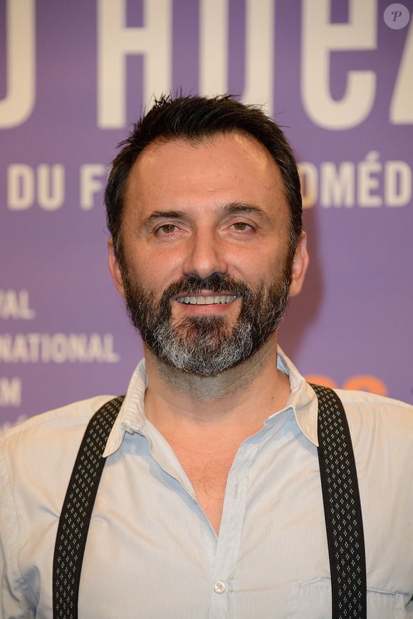 Frederic Lopez lors de la cérémonie d'ouverture du 17e Festival du film de comédie de l'Alpe d'Huez, à l'Alpe d'Huez, France, le 15 janvier 2014. Photo par Nicolas Briquet/ABACAPRESS.COM