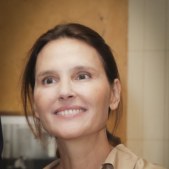 Exclusif - Virginie Ledoyen - Lancement du prix Saint-Exupery de la ville du Mans aux Deux Magots à Paris le 12 septembre 2023. © Jack Tribeca / Bestimage