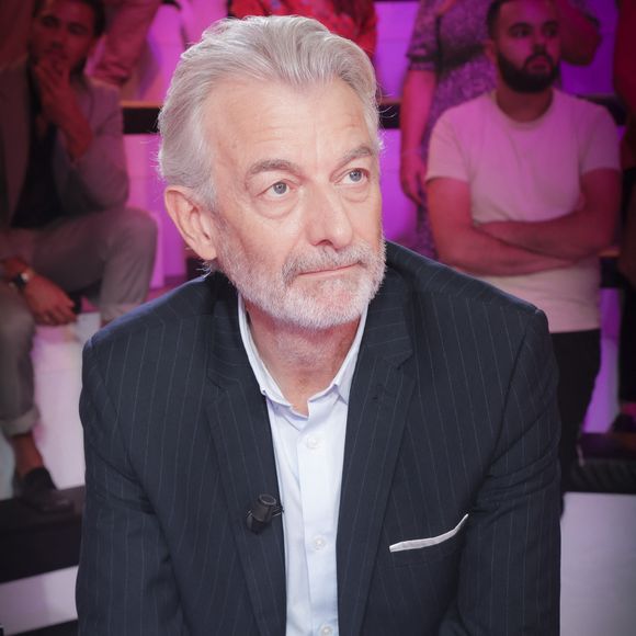 Exclusif - Gilles Verdez sur le plateau de l'émission Touche pas à mon poste (TPMP) diffusée en direct sur C8 le 10 octobre 2023. © Jack Tribeca / Bestimage