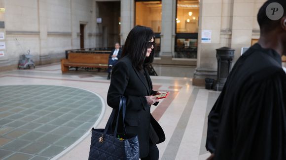 Isabelle Adjani arrive pour la tenue de son procès en appel (chambre 2-13) pour fraude fiscale, au Palais de Justice de Paris, le 27 février 2026.
© Julien Sarkissian/Bestimage