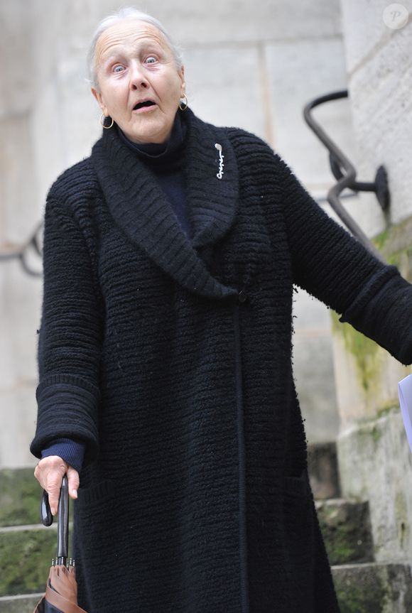 Sa disparition laisse un vide dans le paysage artistique français.

Catherine Samie - Paris le 05 02 2012 - Obseques de Bernard Dheran a l'eglise St Roch a Paris
VEEREN / BESTIMAGE