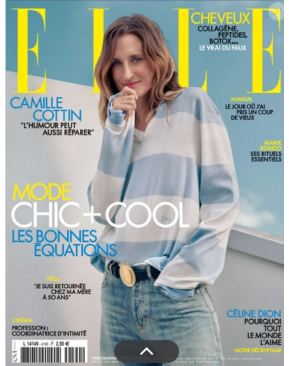 Couverture du magazine "ELLE" du jeudi 9 avril 2026.