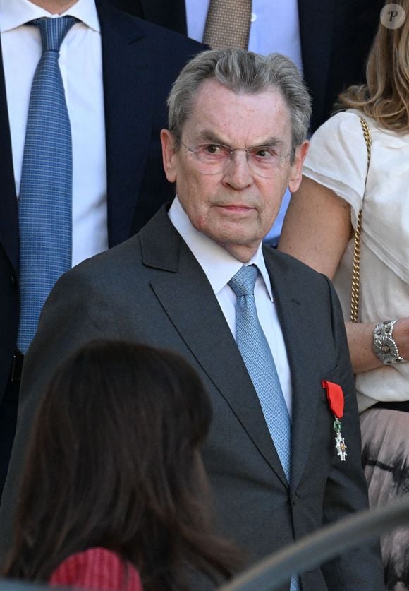 Jean-Paul Bigard - Personnalités à la sortie de la cérémonie de remise de légion d'honneur de Jean-Paul Bigard, Pdg de l'entreprise éponyme, au palais de l'Elysée à Paris le 27 mai 2026.

© Lionel Urman / Bestimage