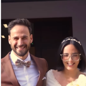 Agathe Auproux s'est mariée à Maxence Picardet à Nice, le 29 mars 2025