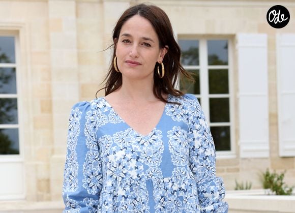 Exclusif - L'actrice Marie Gillain au Château Grand- Puy Ducasse à Pauillac en Gironde. - Festival International du Film en Médoc " Les Vendanges du 7ème Art" à Pauillac. © Jean-Marc Lhomer/Bestimage