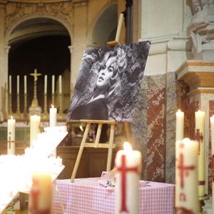 Messe commémorative pour l'actrice française Brigitte Bardot à l'église Saint-Roch à Paris, le 28 janvier 2026. Photo par Nasser Berzane/ABACAPRESS.COM