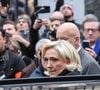 Marine Le Pen était présente
Marine Le Pen - Arrivées à l'hommage à Jean-Marie Le Pen en l’église Notre-Dame du Val-de-Grâce à Paris le 16 janvier 2025.
© Cyril Moreau / Bestimage
