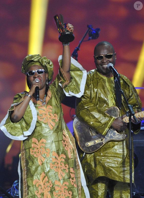 Amadou et Mariam (album de musiques du monde) - 28 eme Edition des Victoires de la Musique au Zenith le 8 fevrier 2013 
© AGENCE / BESTIMAGE