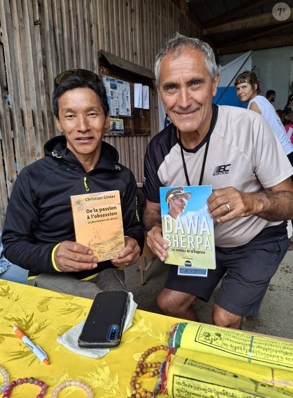 Christian Ginter, recordman du monde de participations au Marathon des sables.