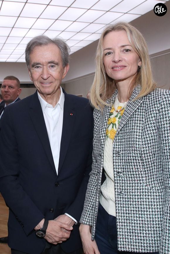 Bernard Arnault et Delphine Arnault (Présidente de Dior) - Défilé de mode Dior Homme, Collection Printemps / Été 2026, Front Row, dans le cadre de la Fashion Week de Paris, France, le 27 Juin 2025. 

© Olivier Borde / Bertrand Rindoff / Bestimage