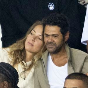 Mélissa Theuriau et son mari Jamel Debbouze au match aller de la Ligue des Champions entre le Paris Saint-Germain et la Juventus (2-1) au Parc des Princes à Paris le 6 septembre 2022.
AGENCE / BESTIMAGE
