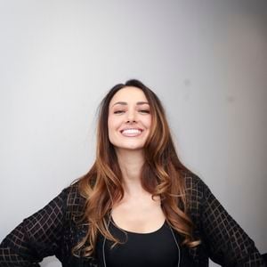 Exclusif - Delphine Wespiser (Miss France 2012), sur le plateau du "Prime des Vérités" présenté par C.Hanouna, et diffusé en direct sur W9, Paris, France, le 14 janvier 2026. © Jack Tribeca / Bestimage