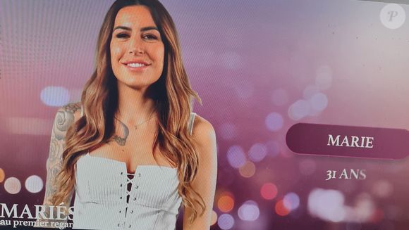 Marie dans l'épisode de "Mariés au premier regard 2025" du 28 avril, sur M6
