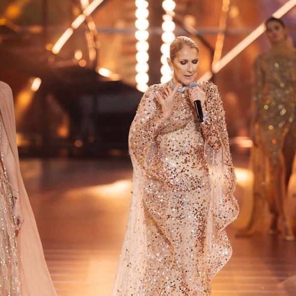 Concert de Celine Dion au défilé anniversaire Elie Saab "1001 Seasons of Elie Saab" à l'espace "The Venue" à Riyad, Arabie saoudite le 13 novembre 2024. © Tiziano Da Silva / Bestimage