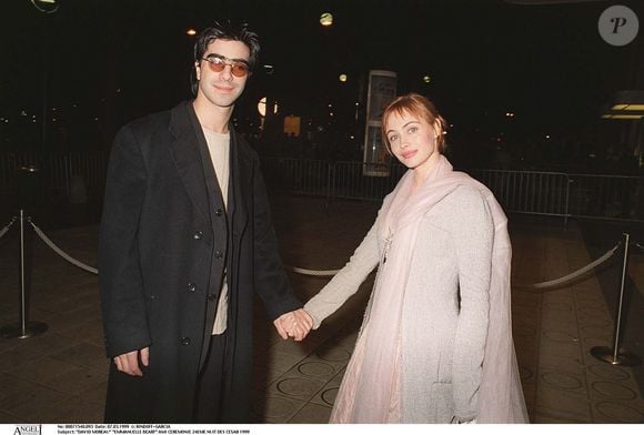 David Moreau, le frère de Patrick Bruel et Emmanuelle Béart 24ème nuit des César 1999. © RINDOFF-GARCIA / BESTIMAGE
