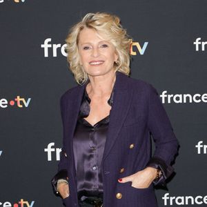 Sophie Davant - Conférence de presse du Téléthon 2024 (29-30 novembre 2024) à Paris, le 24 octobre 2024.
© Coadic Guirec / Bestimage