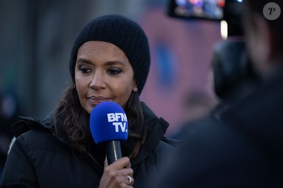 L'animatrice a annoncé une émission spéciale pour les vingt ans du programme. Karine Le Marchand soutient les agriculteurs sur le barrage de l'Autoroute A4 à hauteur de Jossigny en Seine et Marne le 29 Janvier 2024. © Jeremy Melloul - Pierre Perusseau / Bestimage