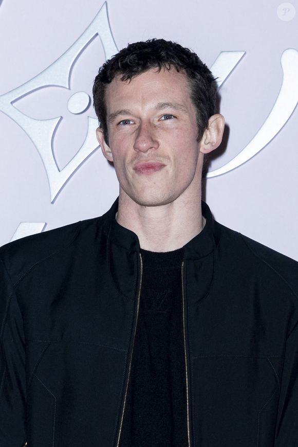 Callum Turner - Photocall pour le défilé Louis Vuitton prêt à porter hommes Automne / hiver  2025 - 2026 lors de la fashion week à Paris le 21 2025. © Olivier Borde /Bestimage
