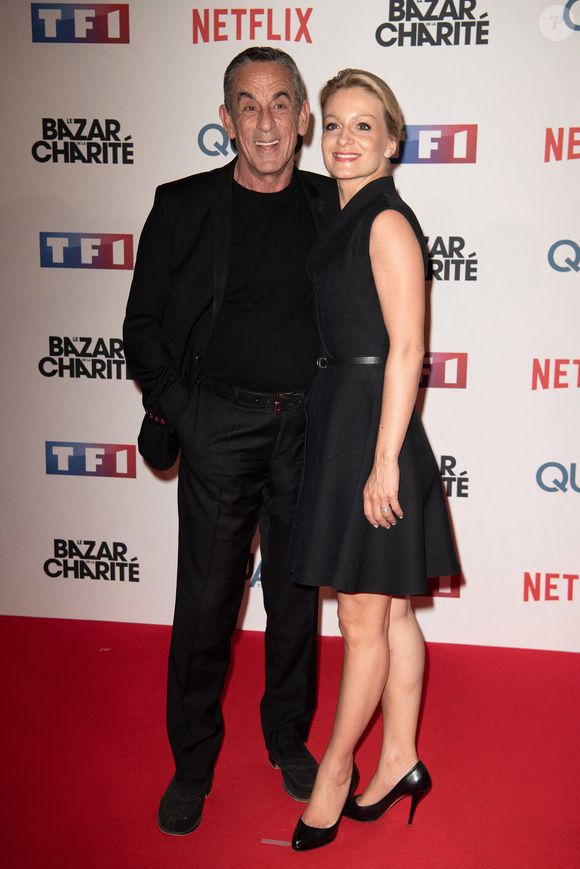Thierry Ardisson et Audrey Crespo-Mara assistent au photocall Le Bazar De La Charite au Grand Rex le 30 septembre 2019 à Paris, France. Photo par David Niviere/ABACAPRESS.COM