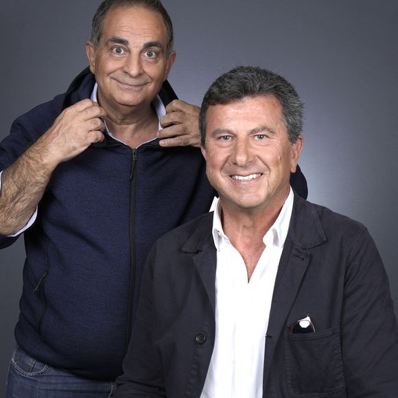 Portrait de Laurent Fontaine et Pascal Bataille, lors de l'enregistrement de l'émission "Chez Jordan". Le 28 septembre 2022
© Cédric Perrin / Bestimage