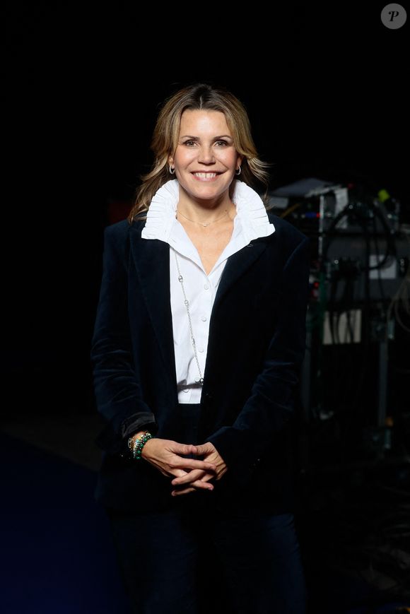 Exclusif - Laura Tenoudji - Backstage - Enregistrement de l'émission "La Boîte à Secrets N°20" dans les studios de la Cité du Cinéma à Saint-Denis, présentée par F.Bollaert et diffusée le 10 janvier sur France 3
© Christophe Clovis / Bestimage