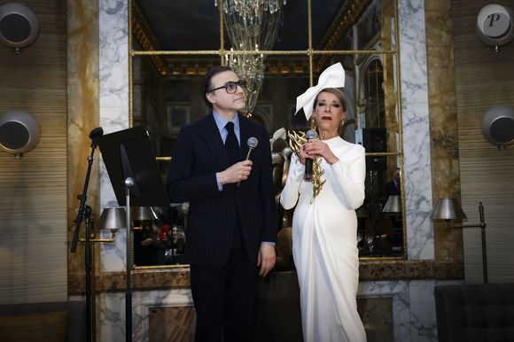 Bertrand Burgalat, Hélène in Paris - Hélène in Paris présente son nouvel album à l'Hôtel de Crillon, A Rosewood Hotel à Paris le 4 février 2025. © Jack Tribeca / Bestimage