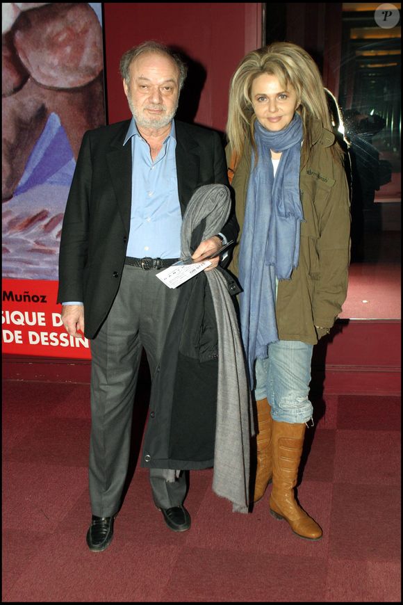 Claude Berri et Nathalie Rheims - Exclusif - Soirée de générale du spectacle Dany Bool à l'Olympia. (COADIC GUIREC / BESTIMAGE).