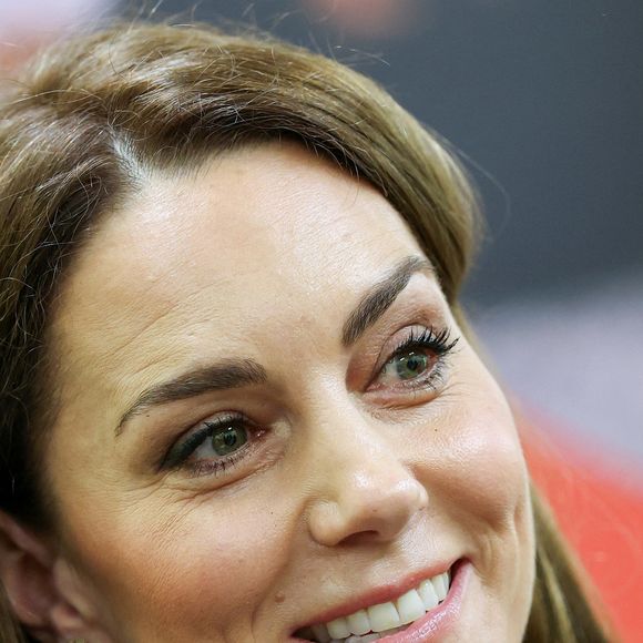 Catherine (Kate) Middleton, princesse de Galles, visite une unité mère-enfant (MBU) d'Action for Children à la prison HMP Styal de Wilmslow, Royaume Uni, le 11 février 2025. © Phil Noble/WPA-Pool/Bestimage